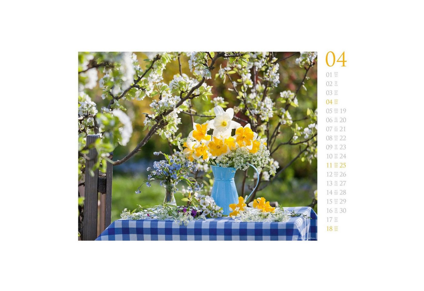 Ackermann Wandkalender Blumenzauber Kalender 2027 Bild 2