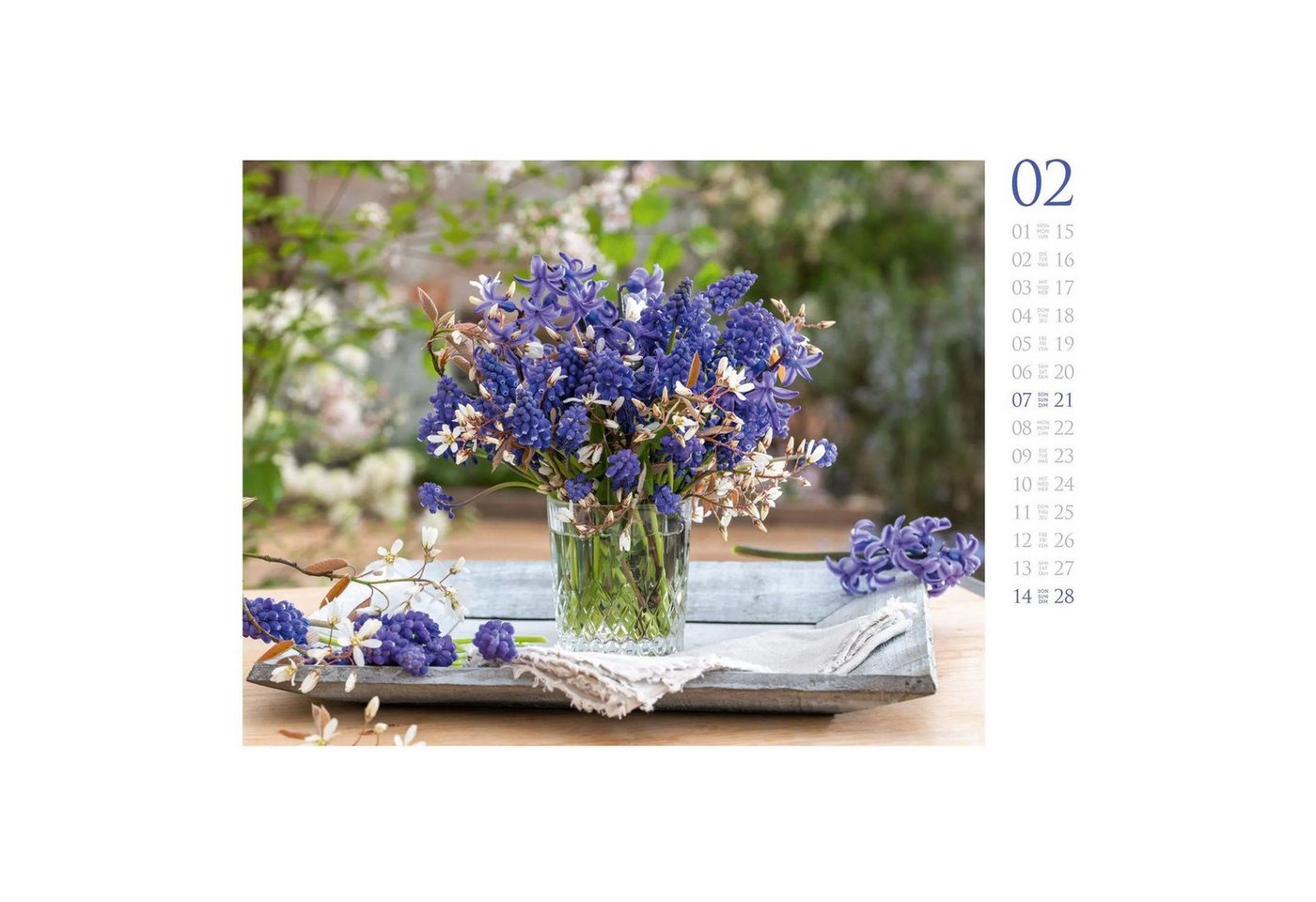 Ackermann Wandkalender Blumenzauber Kalender 2027 Bild 4