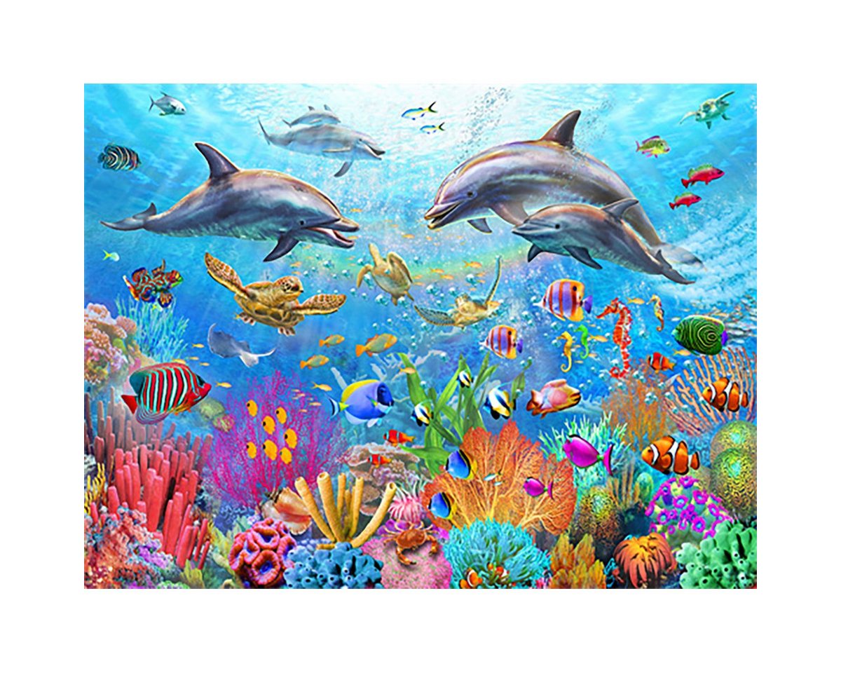Pracht Malvorlage PRACHT Diamond Painting Korallenriff 50x40cm