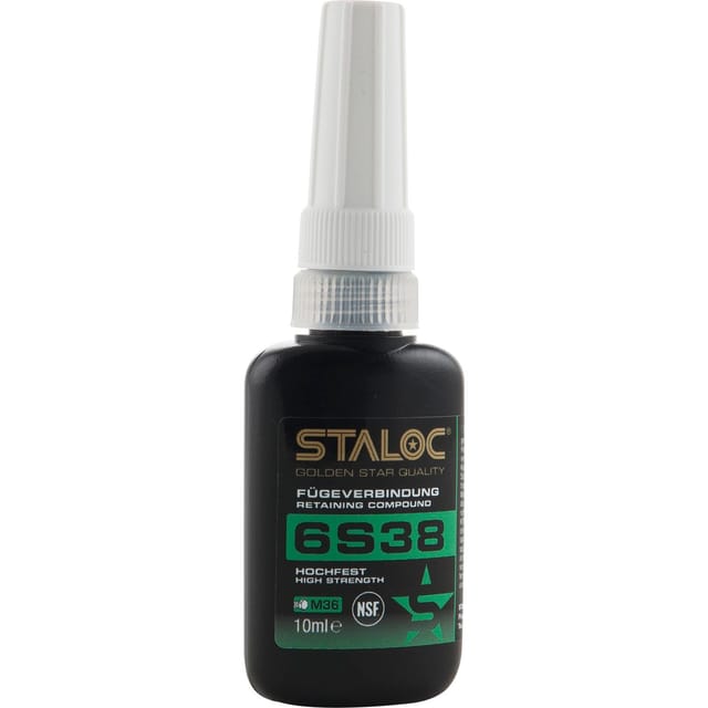 Fügeverbindung 6s38 Hochfest Grün 10 Ml - Staloc