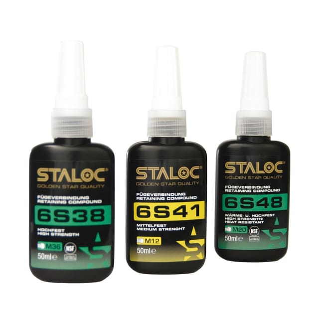 Fügeverbindung 6s48 Wärme- Und Hochfest Grün 50 Ml - Staloc