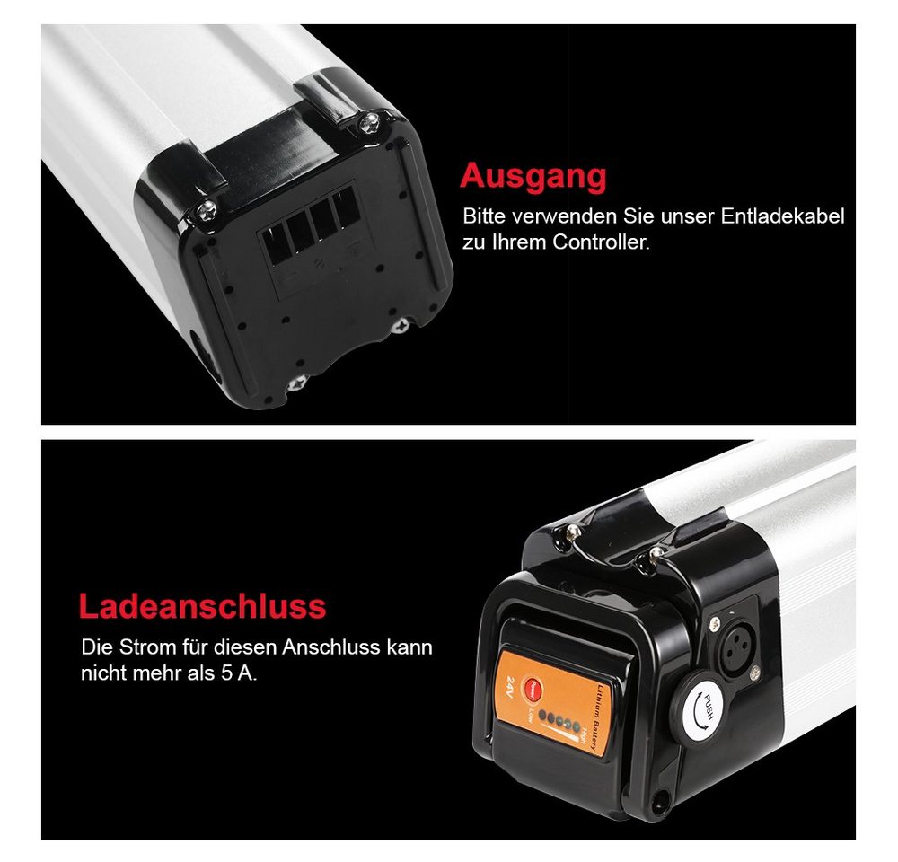 YOSE POWER E bike Akku 24V(25,9V) 10,4Ah für Prophete, nicht für Ruhrwerk E-Bike Akku (24 V)