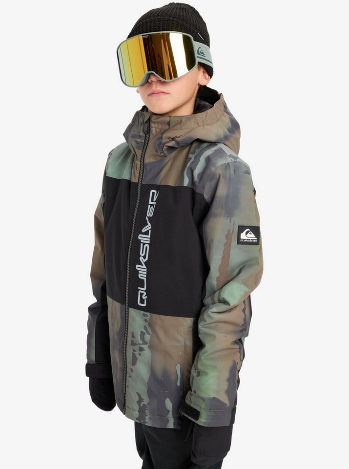 Quiksilver Skijacke SIDE HIT BLOCK YOUTH JK für Teens, atmungsaktives Material, wasserabweisend, aus Polyester Bild 5