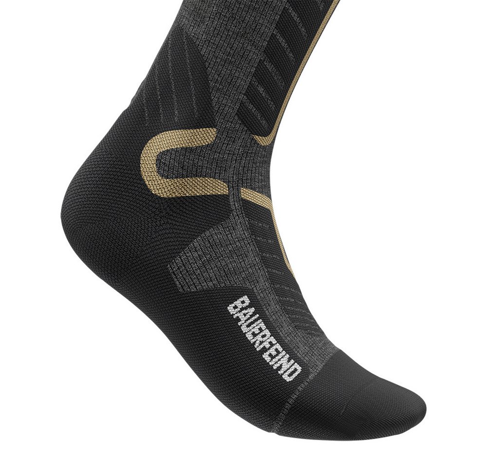 Bauerfeind Sportsocken SKI ALPINE COMPRESSION SOCKS mit Merinowolle, atmungsaktiv, langlebig