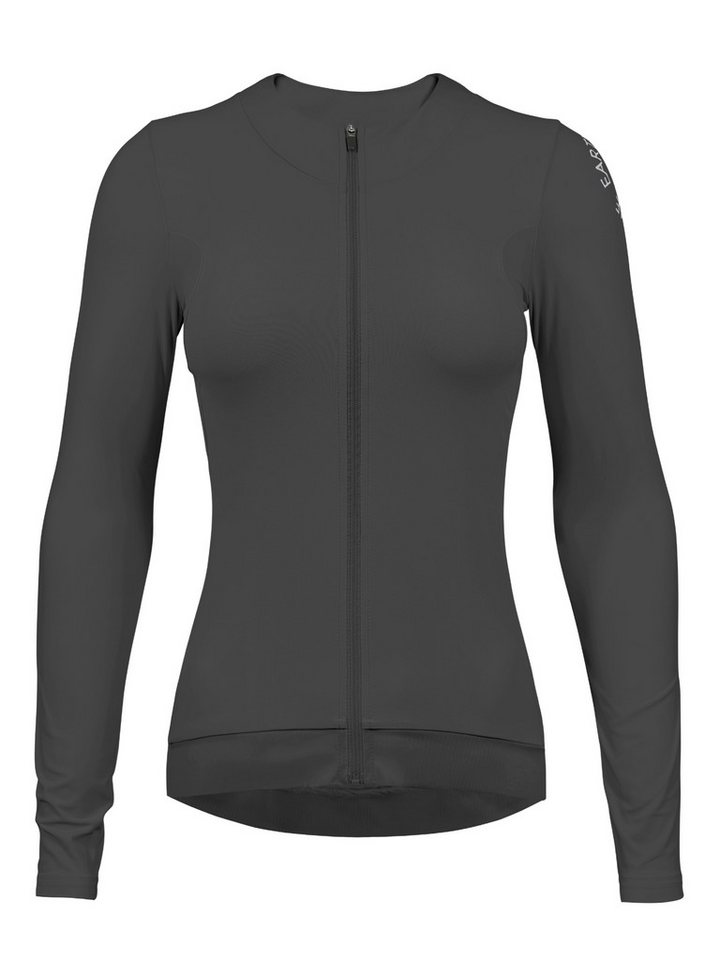 Wulibike Radtrikot Damen, Langarm Race-Fit, 4 Taschen & Quick-Dry (1-tlg) 3 reguläre Taschen und eine verbesserte Bild 3