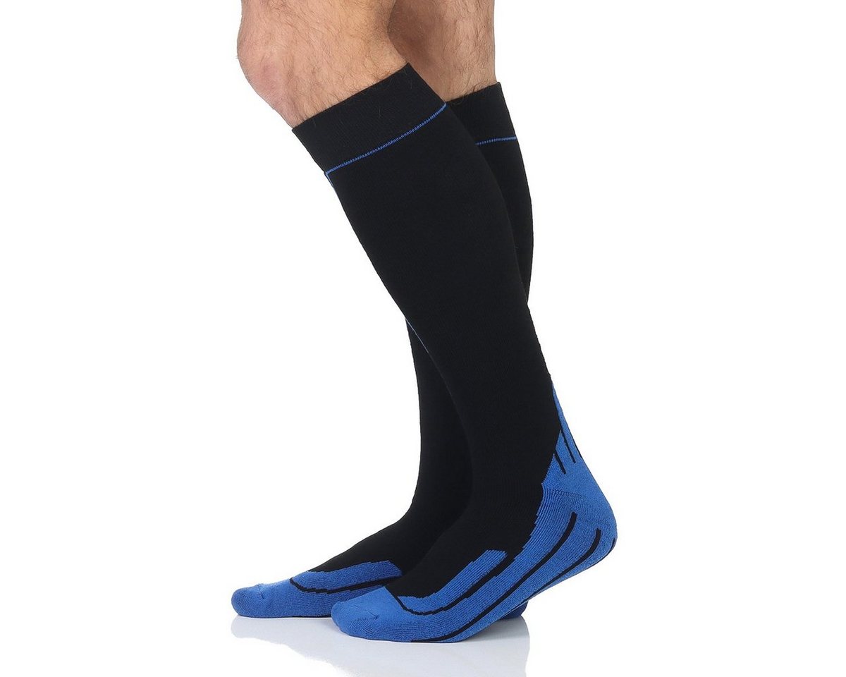 Sockenhimmel Skisocken 4er Pack Herren Thermo- Kniestrümpfe warme Socken Funktionsstrümpfe Vollfrottee, Gepolstert Bild 4