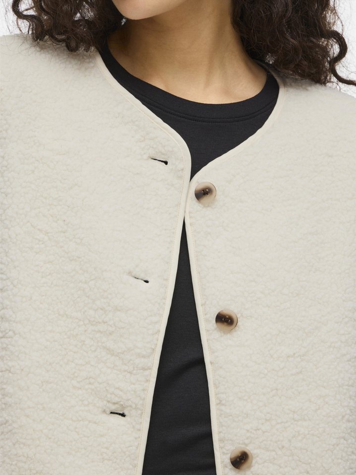 Vila Lederjacke VIADA TEDDY JACKET - NOOS 177853 Birch Bild 5