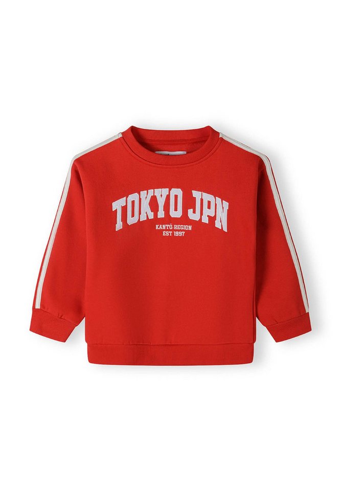 MINOTI Trainingsanzug Zweiteiliges Set mit Sweatshirt und Sweathose mit Print (2y-14y), mit Stickerei Bild 5