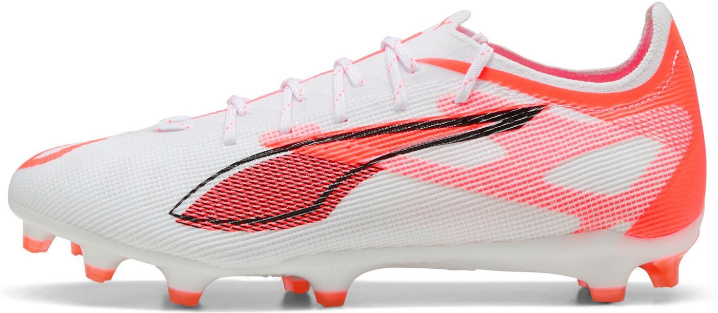 PUMA ULTRA 5 PRO FG/AG PUMA WHITE-PUMA BLACK-GLOWING RED Fußballschuh Bild 5