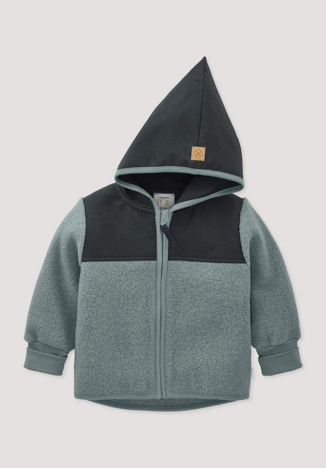 Hessnatur Walkjacke aus Bio-Merinowolle mit Softshell (1-St) aus Bio-Merinowolle mit Softshell Bild 2