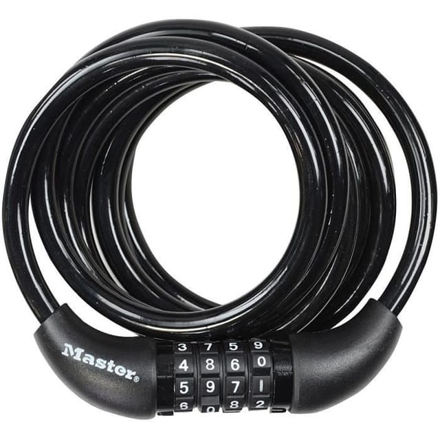 Master Lock Spiralkabel 180cm 8221eurdpro Schlösser