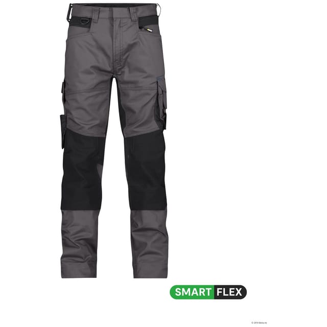 Dynax Arbeitshose Anthrazitgrau/schwarz 56 245g