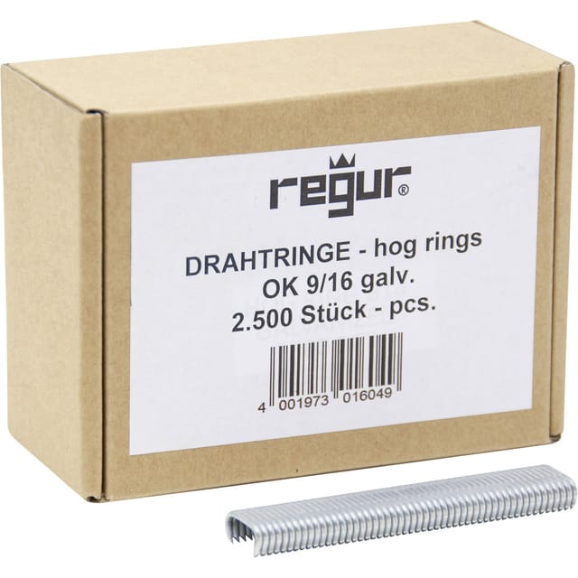 60724 Drahtringe 2500 St. Abmessungen (l X B) 16 Mm X 8 Mm - Regur