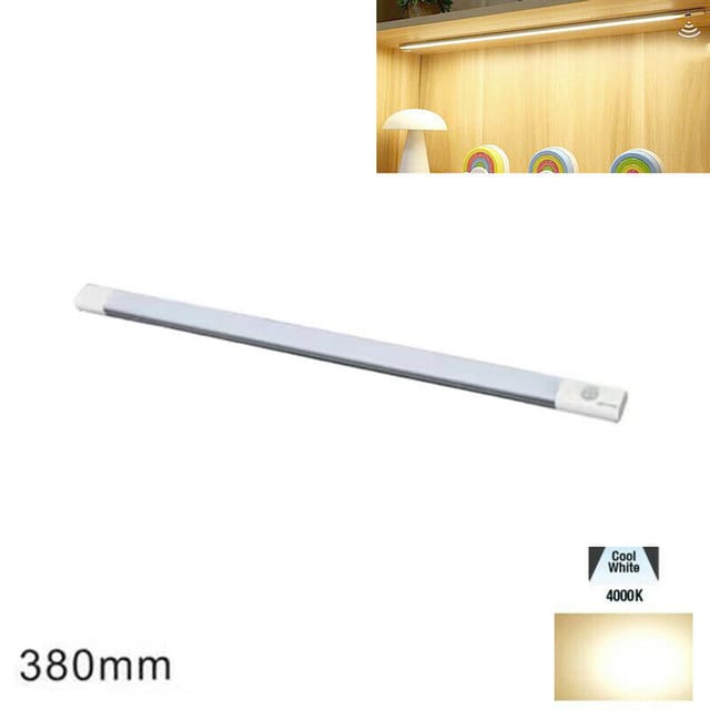 Led-küchenleiste,natürlicheslicht,bewegungsmelder,unterdemschrank,wiederaufladbar,38cm