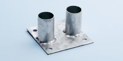 Schake Bodenplatte Für Bauzäune 130x160mm