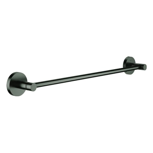 Grohe Badetuchhalter Essentials 406881 450mm Hard Graphite Gebürstet, 40688al1