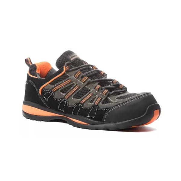 Coverguard - 9hevl45] Chaussures De Sécurité Helvite S1p Taille 45 Noir/orange