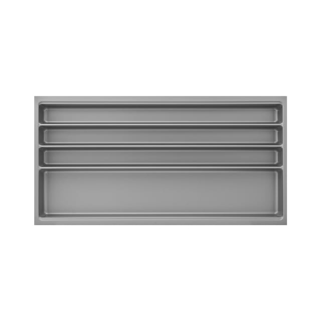 Vasalat - Agoform Besteckeinsatz Scoop Ii Set 474x816x59mm, Mit Trenner Kunststoff Silber