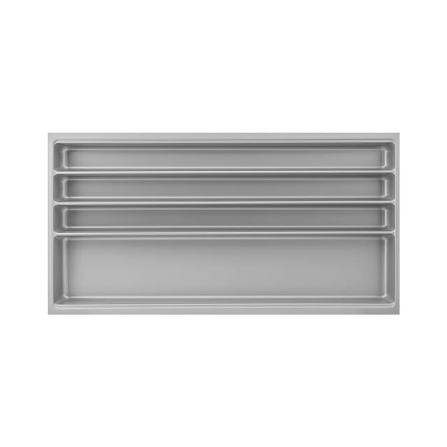 Vasalat - Agoform Besteckeinsatz Scoop Ii Set 474x916x59mm, Mit Trenner Kunststoff Silber
