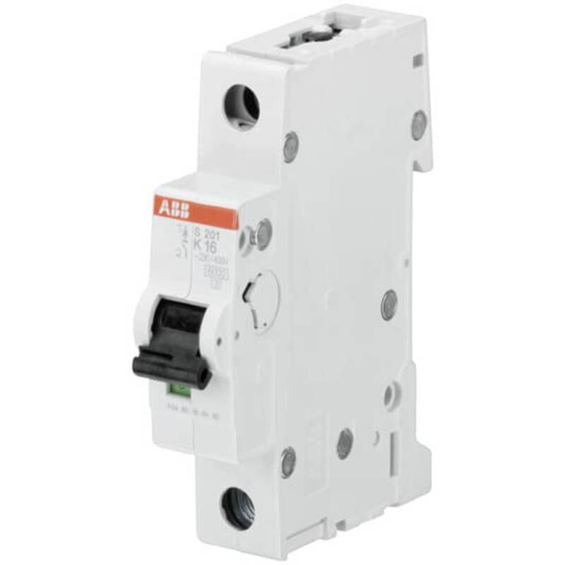 [gebraucht] B-ware Abb Leitungsschutzschalter Automat Sicherungsautomat S201-k2 K-char 6ka 1-polig