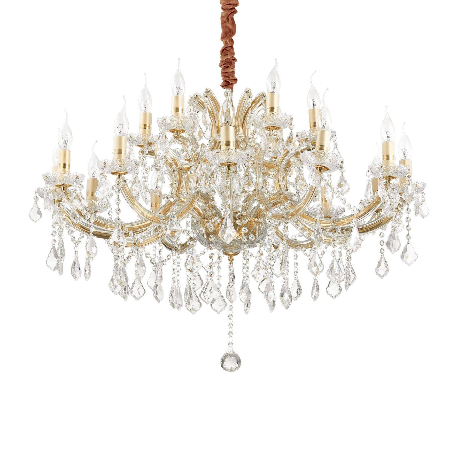 Ideal Lux Napoleon - Licht Pendelleuchte Gold