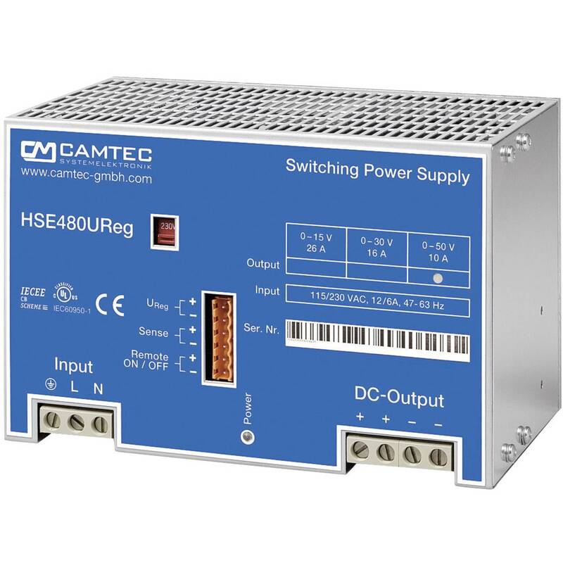 [gebraucht] B-ware Camtec Netzgerät Stromversorgung Hseureg04801.15t 0 15v 26a Hauptgerät