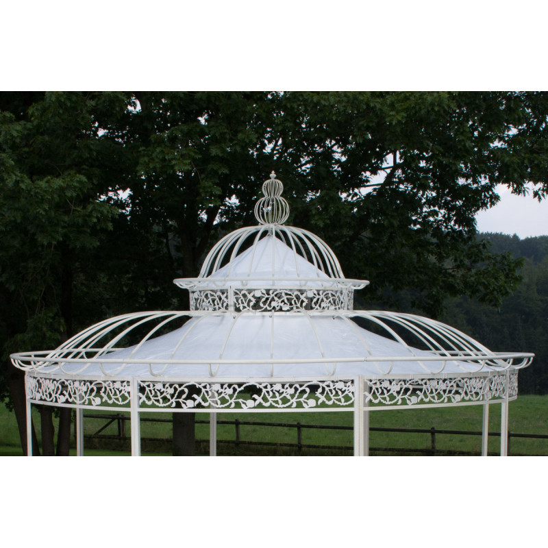 Clp - Dach Für Luxus Pavillon Romantik Weiß Ø 500 Cm