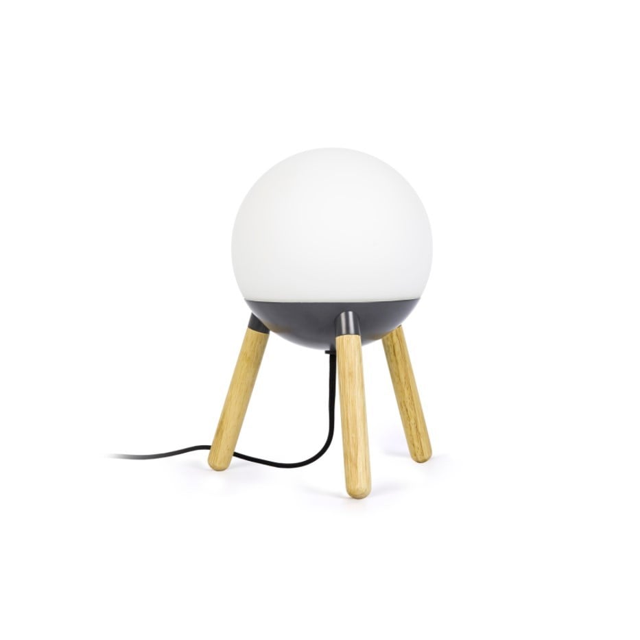 Faro Mine - Tischlampen Globe Tischlampe Grau, E27