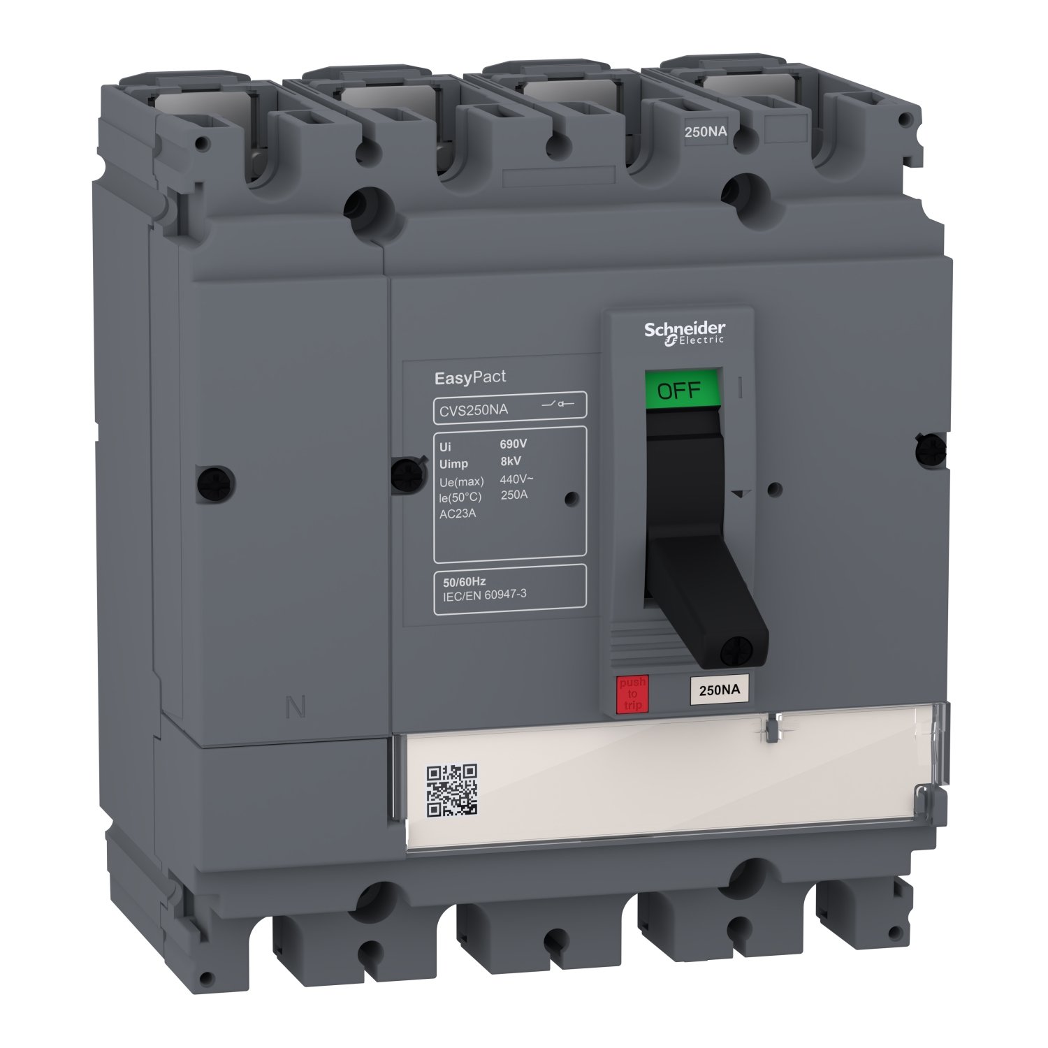 Easypact Cvs 160 A 4p Lasttrennschalter Mit Einer Kurzschlussleistung Von 75 Ka
