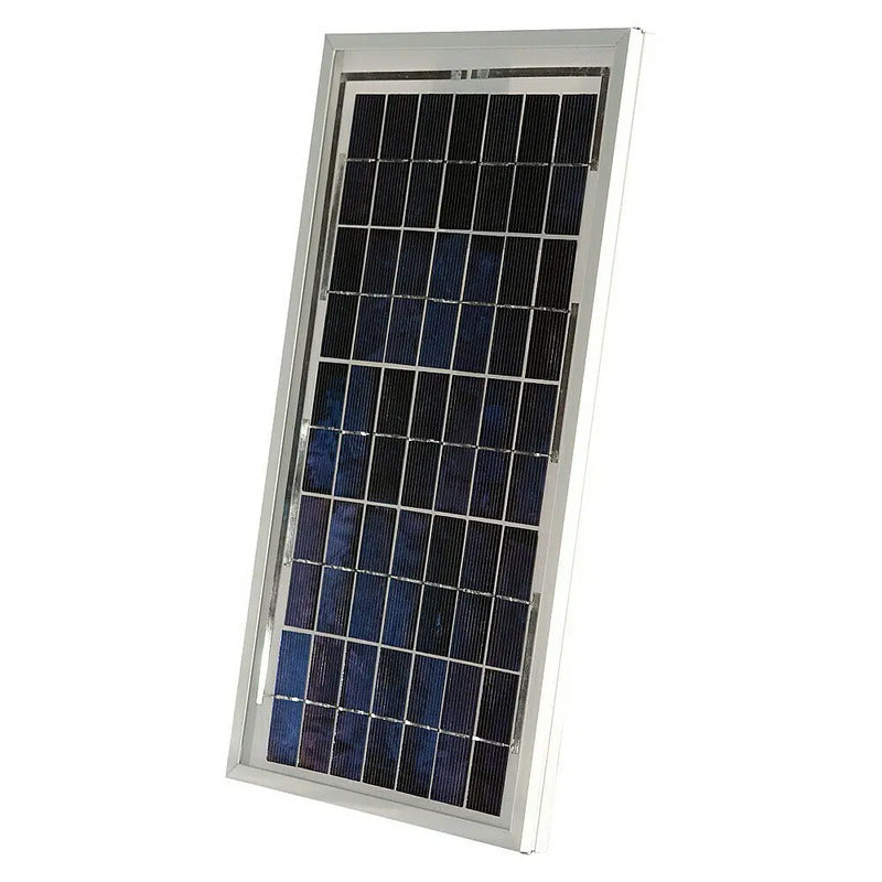 [gebraucht] B-ware Sunset Solarmodul Solarpanel Solarzelle Sm 10 Polykristallin Glas Kunststoff 10w