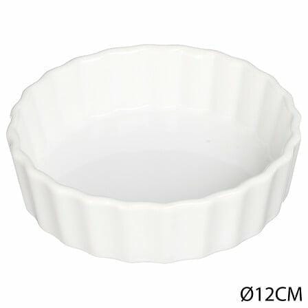 Secret De Gourmet - Kleine Auflaufform, Ø 12 Cm, Keramik, Weiß