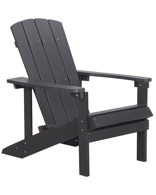 Gartenstuhl Adirondack Dunkelgrau
