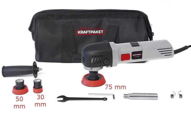 Dino Kraftpaket - 640244 Poliermaschine 230 V 710 W 800 - 2700 U/min 75 Mm