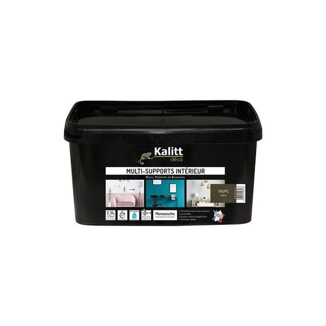 Kalitt Multi-unterstützungen Satin Taupe 2,5 L - Kalitt Deco