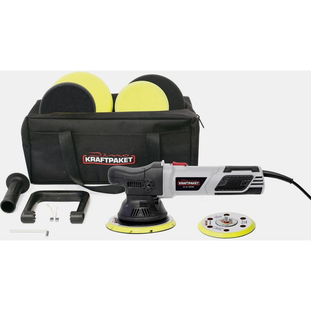 Dino Kraftpaket - 640301 Exzenterpoliermaschine 230 V 900 W 1600 - 4200 U/min 125 Mm