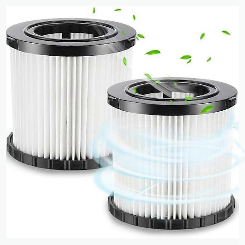 2er-pack Filter Für Dewalt Dcv5801h/dcv581h Nass- Und Trockensauger, Hepa-ersatzfilter Dcv580h