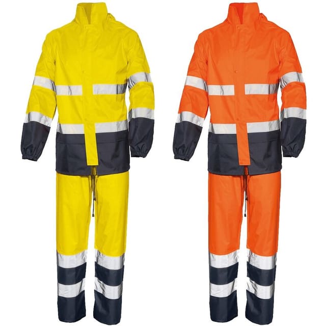 Industrial Starter - Glare 01800 High Visibility Wasserdichter Anzug - Xxxl - Orange