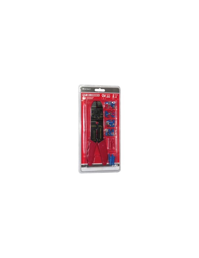 Kit 50 Klemmen + Zange Im Etui - Zenitech
