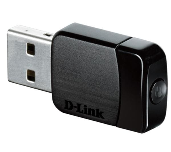 D Link Mini Ac Network Adapter Ac580 Usb 20 - Black