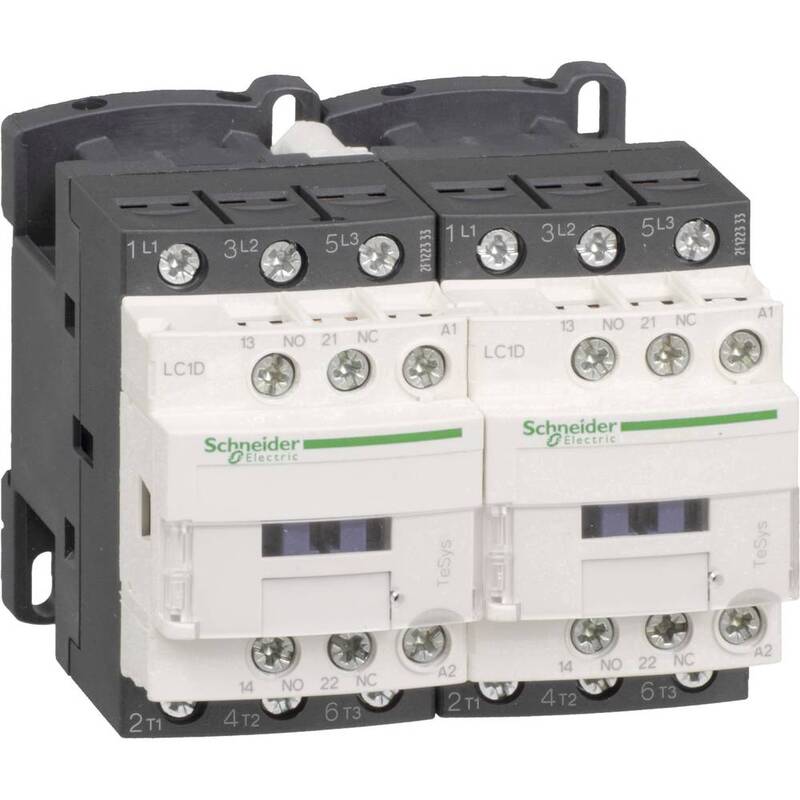 [gebraucht] B-ware Schneider Electric Wendeschützkombination Lc2d09b7 3p+1s+1ö 24v 50/60hz
