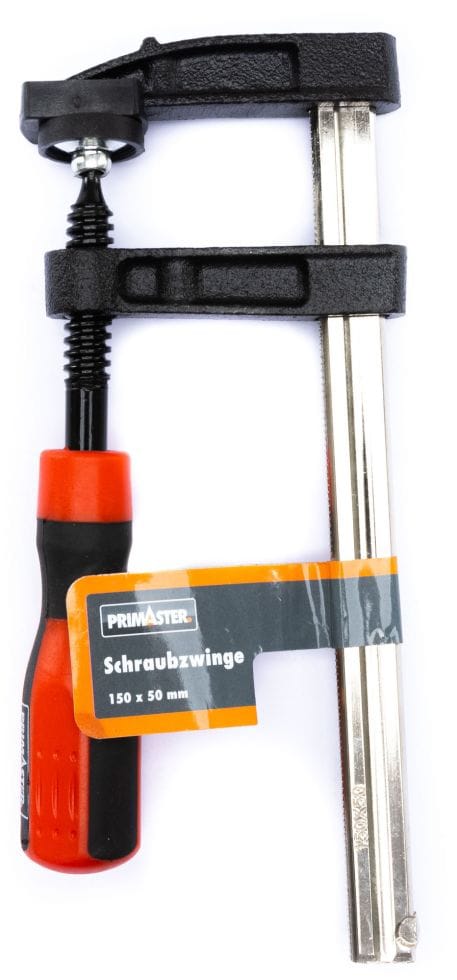 Trendline Schraubzwinge Leimzwinge Klemmzwinge 150 X 50 Mm Kunststoffgriff
