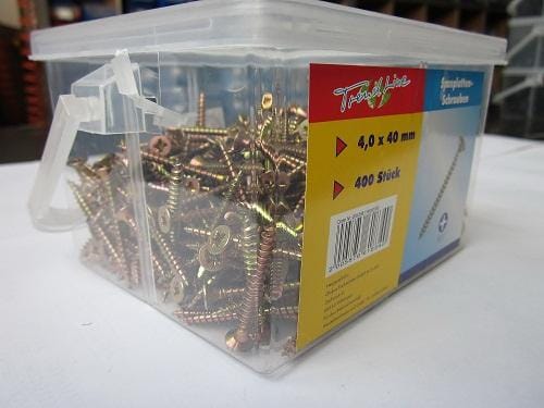 Trendline - Universalschrauben 4.0 X 40 Mm Pz 2 - 400 Stück Universalschrauben