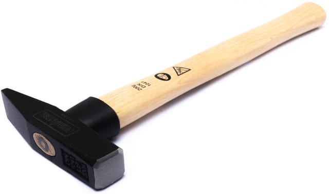 Trendline Schlosserhammer 200g Hammer Ausbeulhammer Holzstiel
