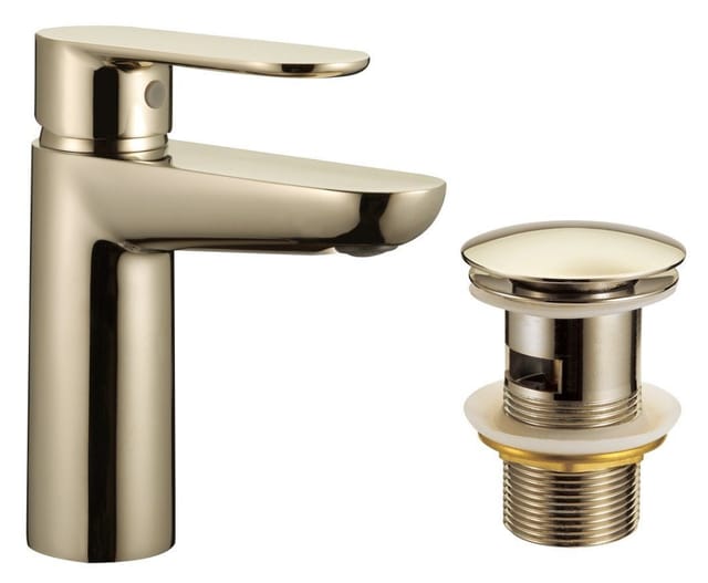 Primaster - Waschtischarmatur Prag Farbelightgold Wasserhahn