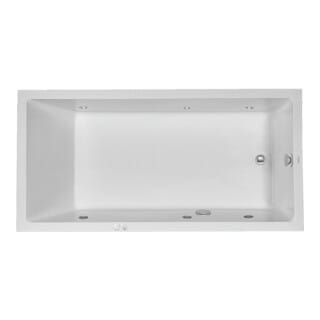 Starck Whirlpool, Einbauversion, 1 Rückenschräge, - Duravit