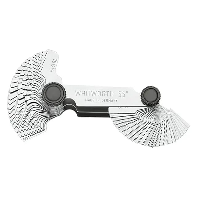 Satz Gewindeschablonen M, 24-tlg., 0,25-6 M