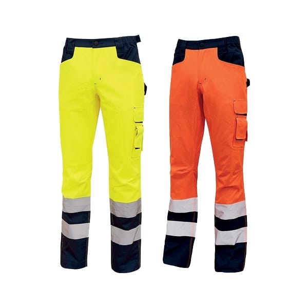 Pantaloni Da Lavoro Alta Visibilità Upower Light-arancione-m - Orange - - Orange