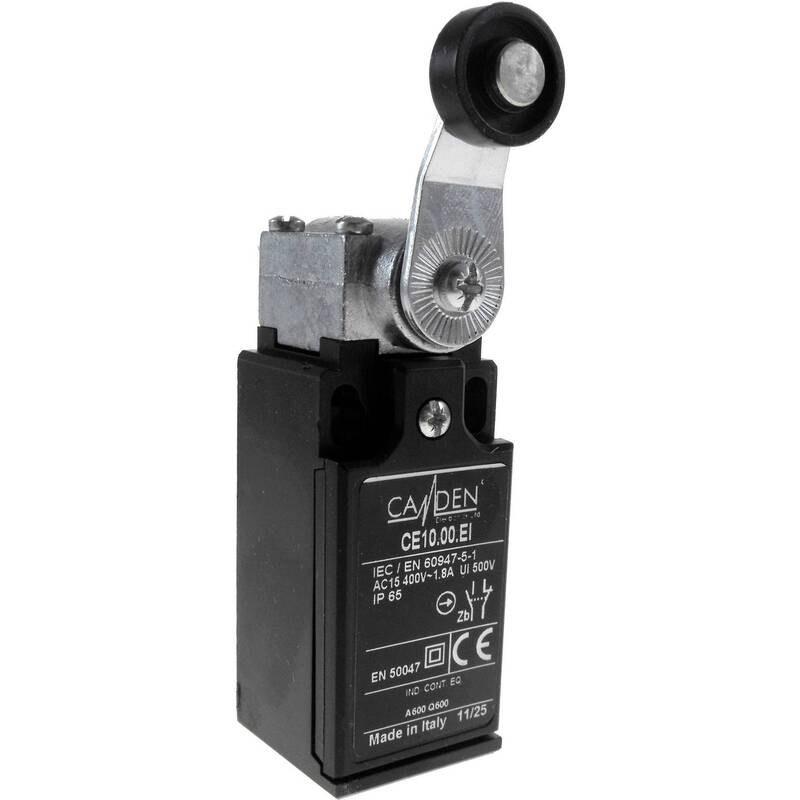 [gebraucht] B-ware Axxatronic Ce10.00.ei-con Endschalter 500v Rollenhebel Tastend Ip65 Breite 30 Mm