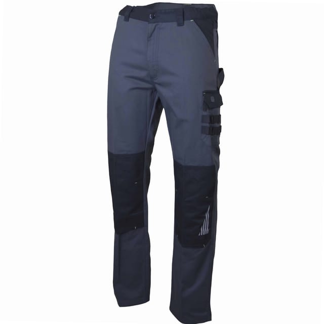 Lebeurre - 1622 - 40-lma] Pantalon De Travail Lma Sulfate Taille 40 Gris Sombre/noir