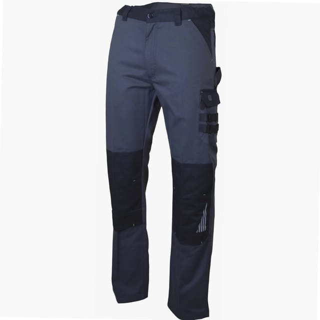 Lebeurre - 1622 - 50-lma] Pantalon De Travail Lma Sulfate Taille 50 Gris Sombre/noir